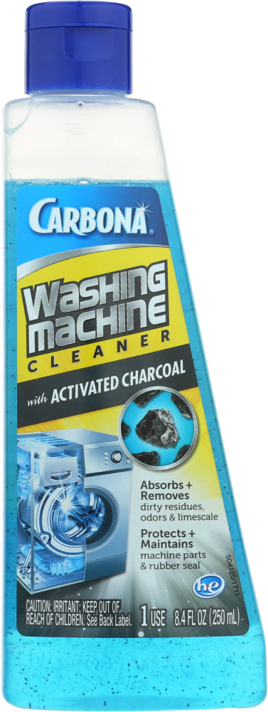 CARBONA: Washing Machine Cleaner with Activated Charcoal, 8.4 fo