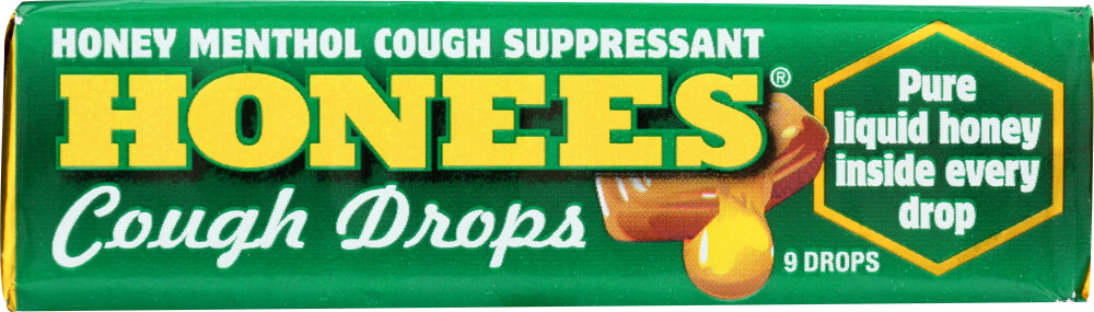 AMBROSOLI: Honees Menthol Eucalyptus 9 Cough Drops, 1.63 oz