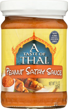 TASTE OF THAI: Peanut Satay Sauce, 7 oz