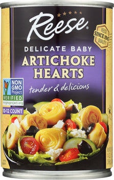 REESE: Artichoke Hearts Extra Small Size, 14 Oz