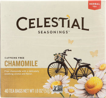 CELESTIAL SEASONINGS: Chamomile Herbal Tea, 40 bg