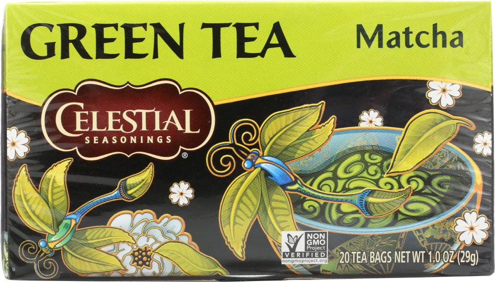 CELESTIAL SEASONINGS: Green Matcha Tea, 20 bg