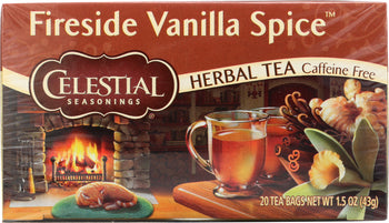 CELESTIAL SEASONINGS: Fireside Vanilla Spice Tea, 20 bg