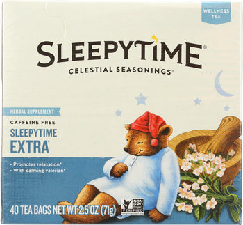 CELESTIAL SEASONINGS: Wellness Sleepytime Extra Tea, 40 bg