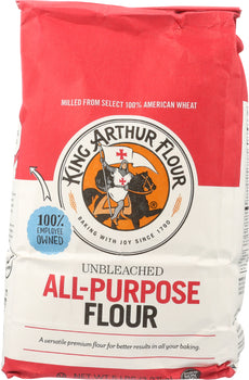 KING ARTHUR FLOUR: Unbleached All-Purpose Flour, 5 lbs