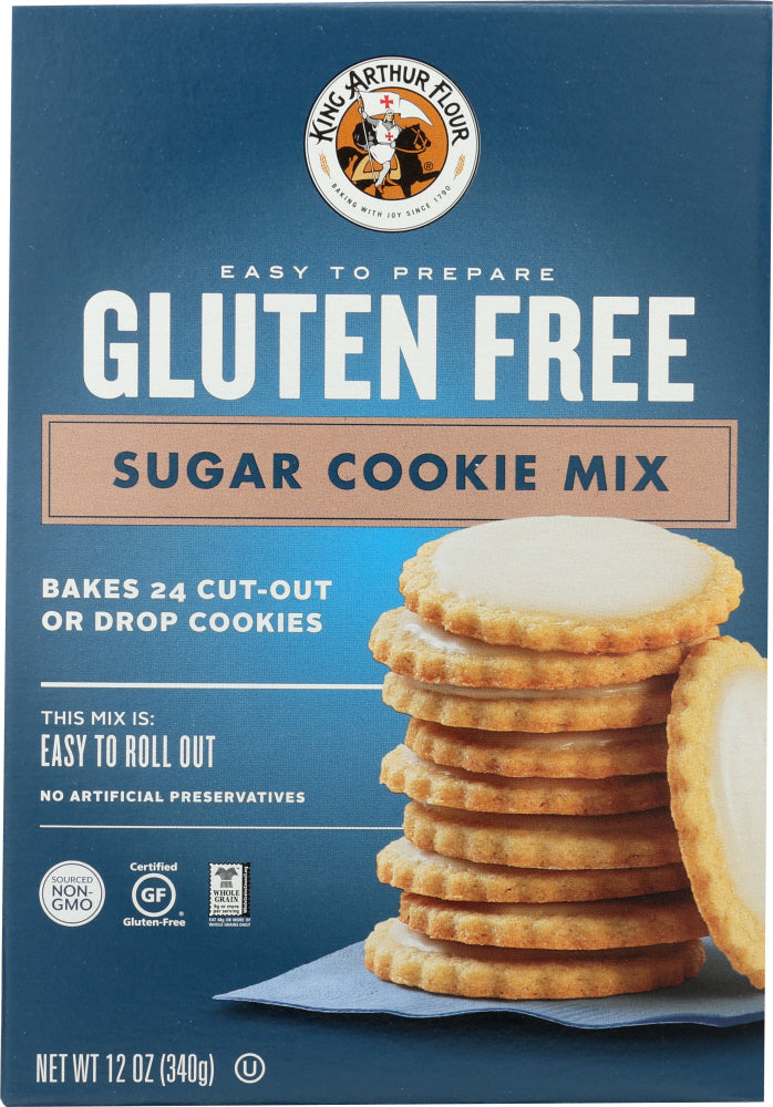 KING ARTHUR: Gluten-Free Sugar Cookie Mix, 12 oz