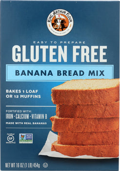 KING ARTHUR: Gluten-Free Banana Bread Mix, 16 oz