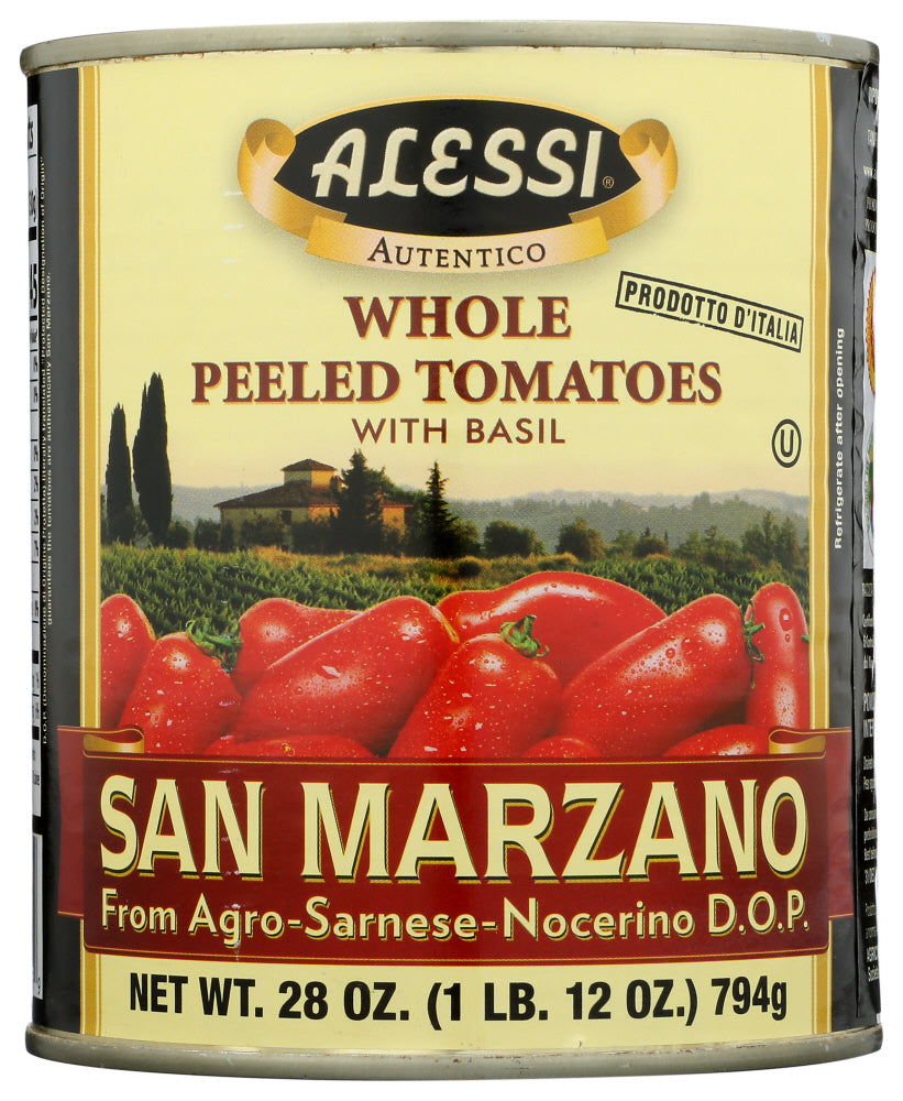 ALESSI: San Marzano Tomato Peeled, 28 oz