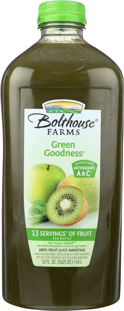 BOLTHOUSE FARMS: Green Goodness Juice, 52 oz