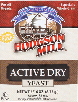 HODGSON MILL: Active Dry Yeast, 8.75 gm