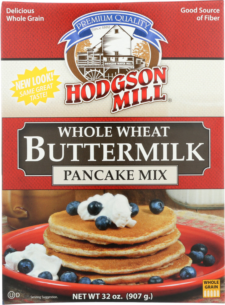 HODGSON MILL: Whole Wheat Buttermilk Pancake Mix, 32 oz