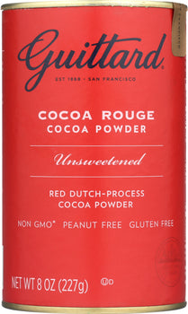 GUITTARD: Cocoa Rouge Cocoa Powder Unsweetened, 8 oz