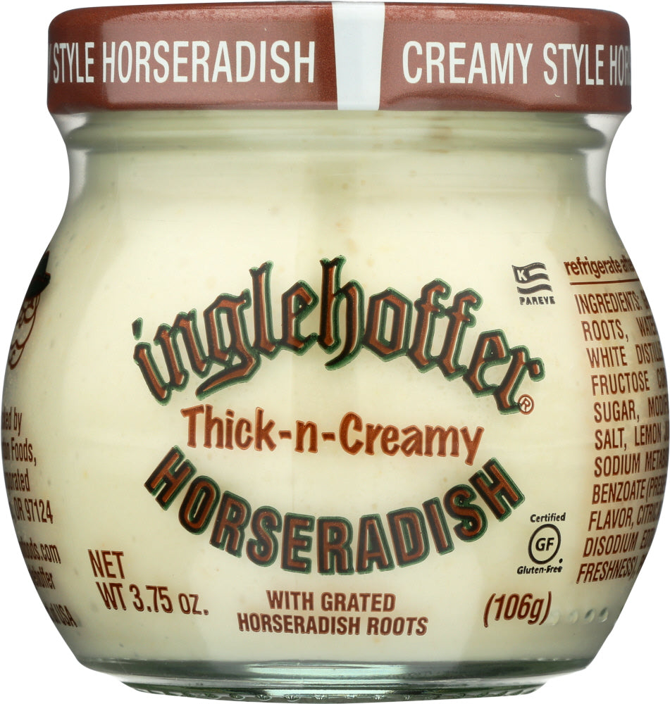 INGLEHOFFER: Thick-n-Creamy Horseradish, 3.75 oz