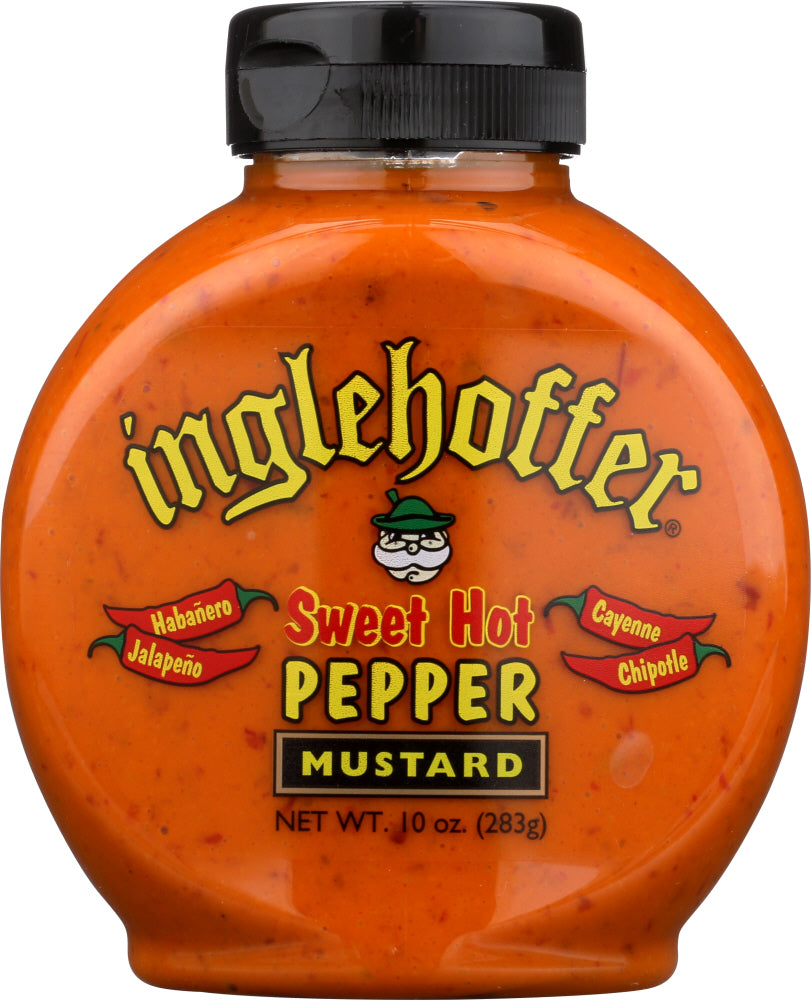 INGLEHOFFER: Mustard Habanero Jalapeno Sweet Hot, 10 oz