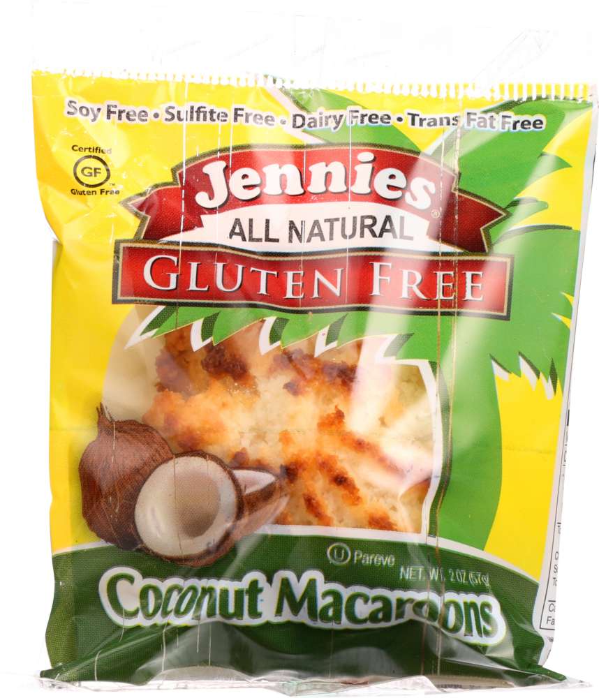 JENNIES: Gluten Free Coconut Macaroons, 2 Oz