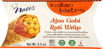 NATES: Aloo Gobi Roti Wrap, 5.3 oz