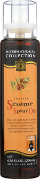 INTERNATIONAL COLLECTION: Oil Spray Toasted Sesame, 6.76 oz