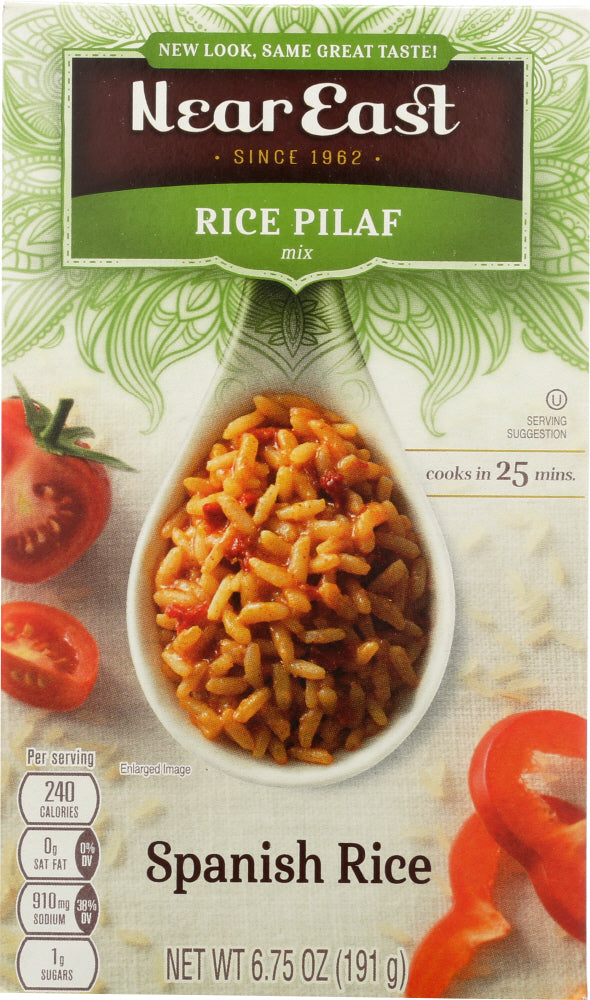 NEAR EAST: Rice Pilaf Mix Spanish Rice, 6.75 Oz