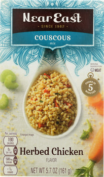 NEAR EAST: Couscous Mix Herbed Chicken Flavor, 5.7 Oz