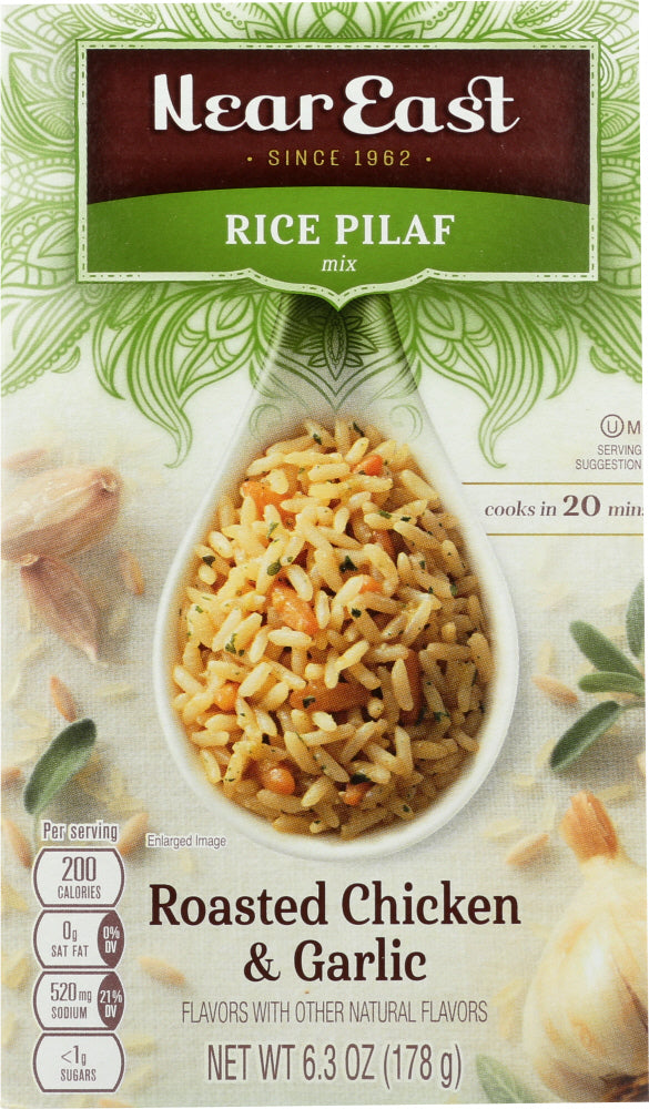 NEAR EAST: Rice Mix Long Grain Wild Garlic, 5.9 oz