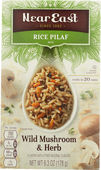 NEAR EAST: Rice Mix Pilaf Wild Mushroom & Herb, 6.3 oz