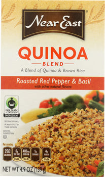 NEAR EAST: Quinoa Blend Roasted Red Pepper and Basil, 4.9 Oz