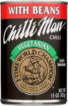 CHILLI MAN: Chili with Beans Vegetarian, 15 oz