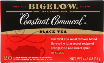 BIGELOW: Constant Comment Black Tea, 20 tea bags