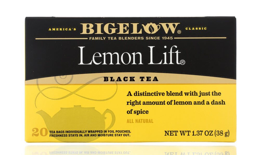 BIGELOW: Black Tea Lemon Lift, 20 Tea Bags