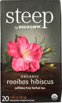 BIGELOW: Organic Rooibos Hibiscus Tea, 1.60 oz