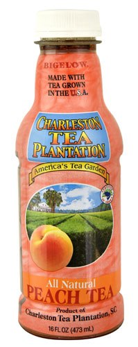 CHARLESTON TEA PLANTATION: Peach Iced Tea, 16 oz