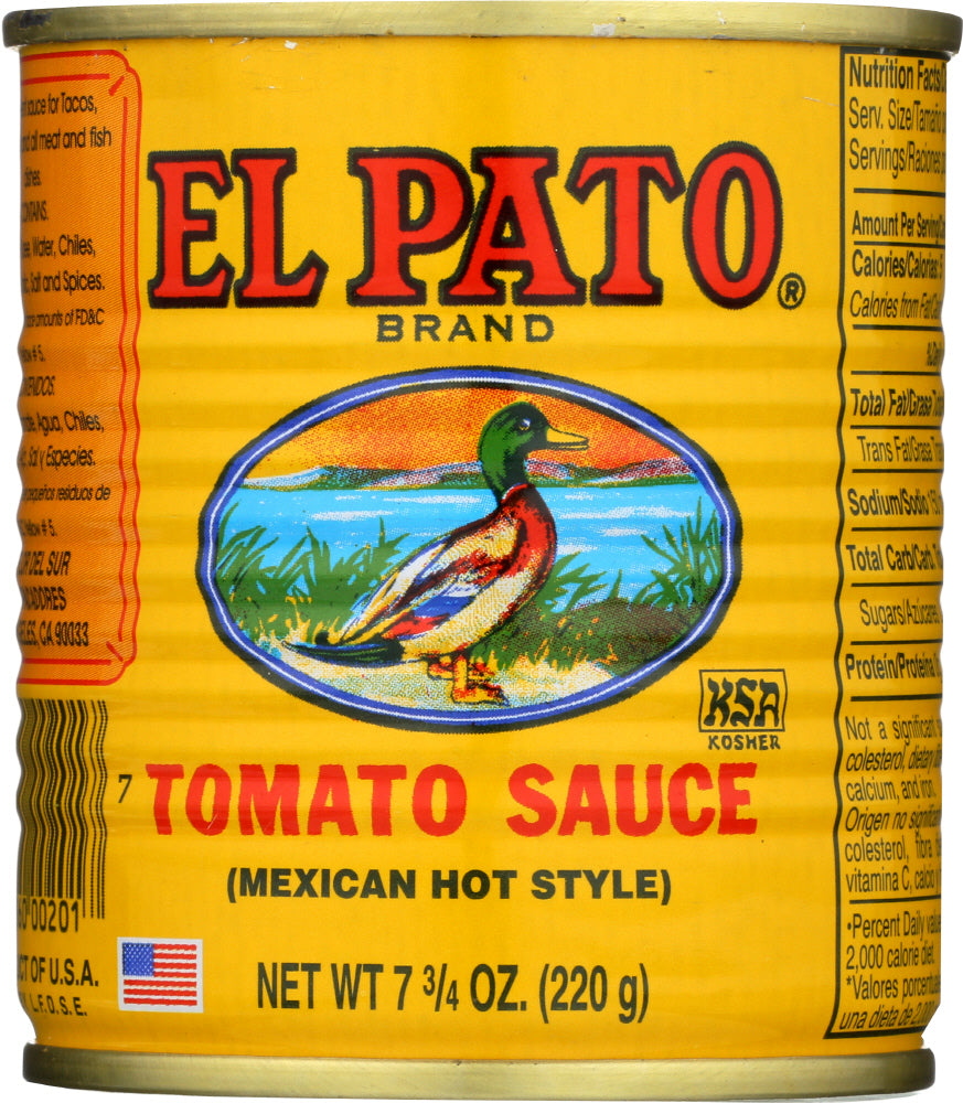 EL PATO: Tomato Sauce Mexican Hot Style, 7.75 oz