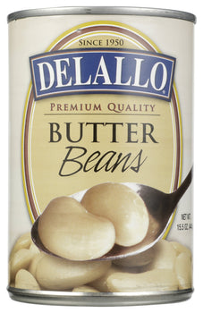 DELALLO: Butter Beans, 15.5 oz