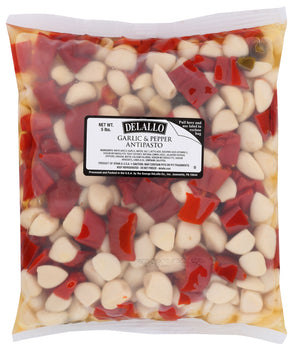 DELALLO: Fresh Garlic & Pepper Antipasto, 5 lb