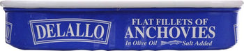 DELALLO: Anchovy Flat Fillet, 2 oz