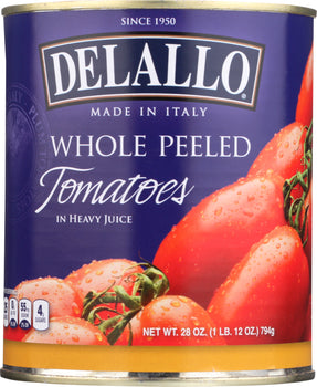 DELALLO: Tomato Peeled, 28 oz