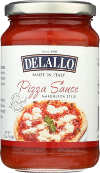 DELALLO: Pizza Sauce Imported Italian, 12.3 oz