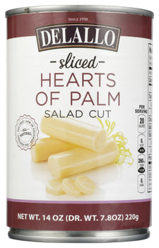 DELALLO: Heart of Palm Salad Cut, 14.1 oz