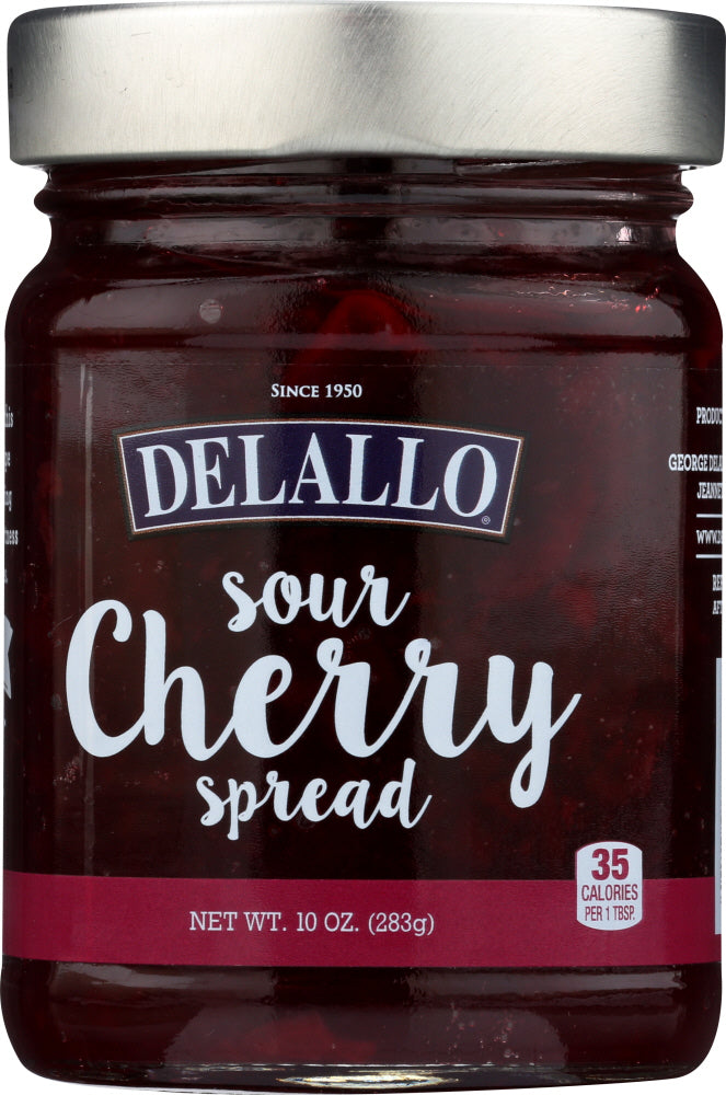 DELALLO: Spread Sour Cherry, 10 oz