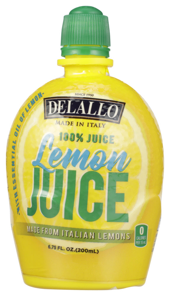 DELALLO: Juice Lemon Plus, 6.75 oz