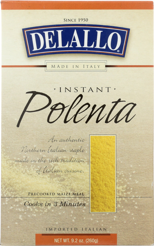 DELALLO: Polenta Instant, 9.2 oz