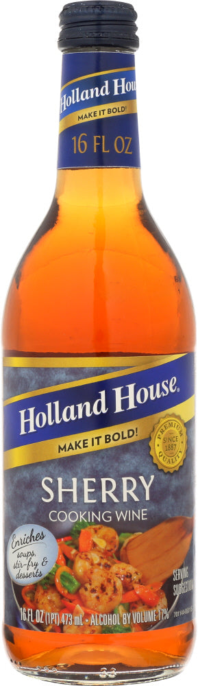 HOLLAND HOUSE: Sherry Cooking Wine, 16 oz