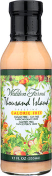 WALDEN FARMS: Thousand Island Dressing Calorie Free, 12 oz