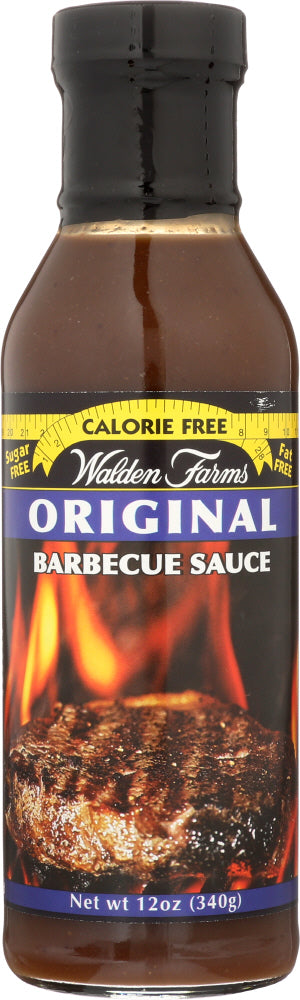 WALDEN FARMS: Original Barbeque Sauce, No Carbs And Sugar Free, 12 oz