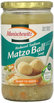 MANISCHEWITZ: Soup Matzo Ball Reduced Sodium, 24 oz