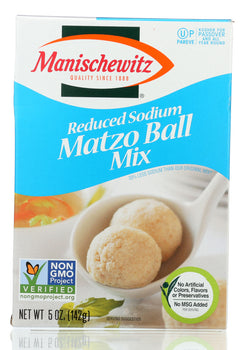 MANISCHEWITZ: Matzo Ball Mix Reduced Sodium, 5 oz