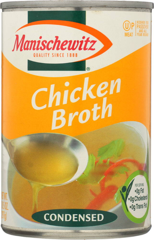 MANISCHEWITZ: Chicken Broth Soup Condensed, 10.5 Oz