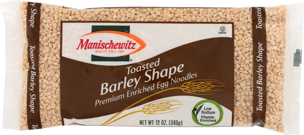 MANISCHEWITZ: Noodle Egg Toasted Barley BA, 12 oz