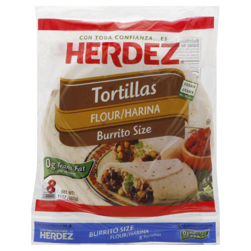 HERDEZ: Tortilla Burrito Style, 17 oz