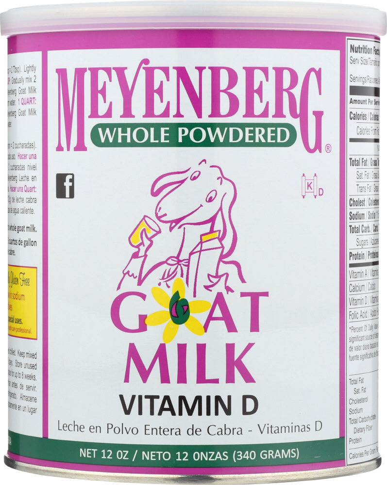 MEYENBERG: Powdered Goat Milk, 12 oz